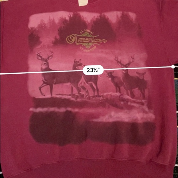 Vintage Whitetail Deer Crewneck - Picture 4 of 5